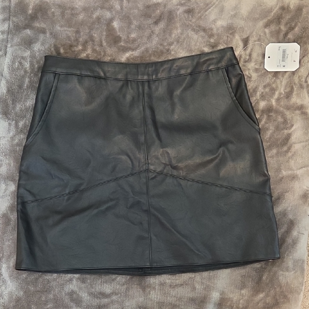 Altar'd State Black Pencil Mini Skirt